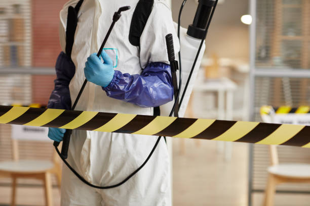 Professional Biohazard technician working in Buxton, NC